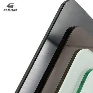 Accesorios para vidrio templado en aluminio vidrio templado <span class=keywords><strong>cristal</strong></span> templado para barandal cocina pared vidrio - Product Image 1