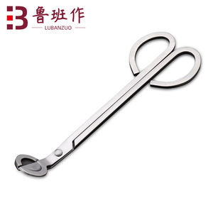 Stainless Steel Candle Scissors S Shape Wick Trimmer For Aromatherapy Candle Repair Easy To Use Non Toxic Silver - Product Image 4
