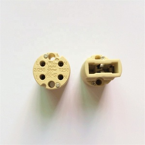 Douille de <span class=keywords><strong>lampe</strong></span> en céramique <span class=keywords><strong>halogène</strong></span> G9, 4 trous, à brancher, pour ampoule LED - Product Image 3
