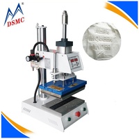 Máquina de Prensa de Calor Neumática Semiautomática Portátil para Estampado en Caliente de Camisetas, Grabado en Relieve 3D, Estilo Mini, de Guangzhou