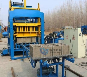 QT10-15 große Beton Hohl block Fertiger Ziegel Bordstein Bordstein Stein Herstellung Maschinen Automatische Preis Block Maschine - Product Image 5
