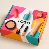 Boîte en papier pliable écologique personnalisée en matériaux recyclés, avec doublure en éponge, pour cosmétiques de luxe, crème pour le visage