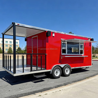 Camion de restauration BBQ, chariot à pizza, burgers, saucisses, gyros, remorque alimentaire personnalisée avec zone de grillade, fabrication pour la vente aux États-Unis et en Turquie