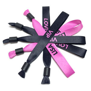 Bracelet de <span class=keywords><strong>concert</strong></span> jetable Lisa <span class=keywords><strong>Concert</strong></span> 2026, bracelet en tissu personnalisé, bracelet de festival de musique, bracelets recyclés, billet - Product Image 2