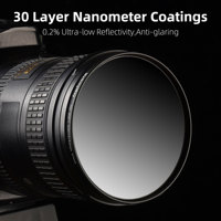 Filtre GND16 à dégradé progressif 4 stops pour objectif d'appareil photo, réglable, pour verres optiques 49-82mm