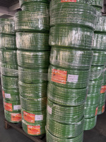 Tuyau d'arrosage de jardin en PVC flexible personnalisé de 50 yards et 3/4 pouce, tuyau d'eau durable de haute qualité pour l'irrigation des jardins