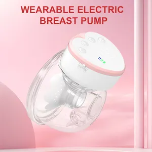 Invisible Integrated Design Hands-Free Portable Silent Milk Extractor Wearable Electric Breast Pump