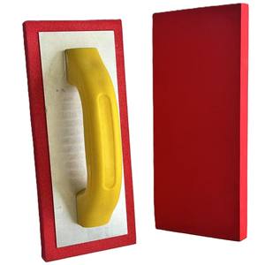 Truelle à béton carrée en caoutchouc rouge de qualité industrielle avec manche en <span class=keywords><strong>bois</strong></span> <span class=keywords><strong>ou</strong></span> en <span class=keywords><strong>plastique</strong></span> - Product Image 3