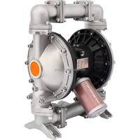 Pompe à diaphragme pneumatique haute pression à grand débit de 1,5 pouce pour le secteur des nouvelles sources d'énergie