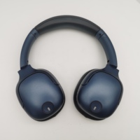 ANC BT 5,2 Auriculares inalámbricos con luz LED 40db Cancelación activa de ruido sobre la oreja Auricular 75H Duración de la batería Función impermeable
