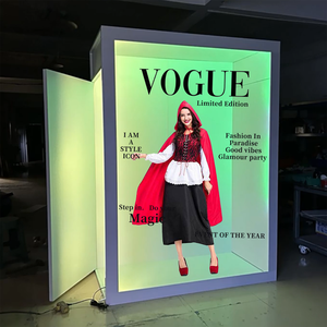 Caja de Madera para Fotomatón, Caja de Fotomatón Gigante Estilo Vogue - Product Image 1