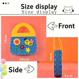 Kit <span class=keywords><strong>de</strong></span> Manualidades Fácil para Niños, Bolso <span class=keywords><strong>de</strong></span> Tela No Tejida para el Día <span class=keywords><strong>de</strong></span> <span class=keywords><strong>la</strong></span> <span class=keywords><strong>Madre</strong></span>, Juguete Educativo <span class=keywords><strong>Preescolar</strong></span>, Actividad para Padres e Hijos, <span class=keywords><strong>Regalo</strong></span> para Mamá - Product Image 2