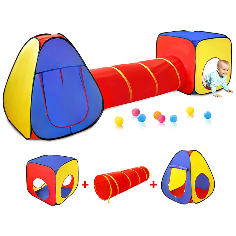 3 In 1 Play Tent Set