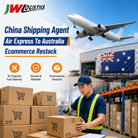 Agent maritime chinois DDP Express aérien vers l'Australie Transitaire Chine vers États-Unis, Royaume-Uni, AU Livraison porte-à-porte pour l'e-commerce