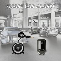 Système de démarrage intelligent par bouton-poussoir, antivol, télécommande PKE, démarrage par bouton-poussoir, alarme de voiture, système d'entrée sans clé