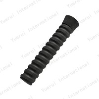 PA66 Fixation ferroviaire Isolateur de rail Cheville en plastique en nylon pour pointes à vis de chemin de fer Fournisseur de pièces ferroviaires Cheville en plastique