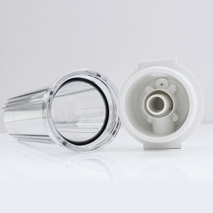 10-Inch Transparante Witte Draad Omgekeerde Osmose Handmatige Power Waterfilter Behuizing 10 <span class=keywords><strong>Micron</strong></span> Filtratie 400 Gpd Flow Huishouden - Product Image 5