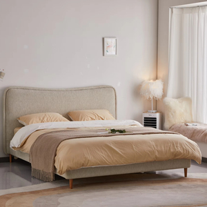 <span class=keywords><strong>Lit</strong></span> double moderne et confortable <span class=keywords><strong>en</strong></span> <span class=keywords><strong>tissu</strong></span> <span class=keywords><strong>de</strong></span> haute qualité 2025 avec tête <span class=keywords><strong>de</strong></span> <span class=keywords><strong>lit</strong></span> incurvée, disponible <span class=keywords><strong>en</strong></span> quatre tailles, cadre <span class=keywords><strong>en</strong></span> bois - Product Image 3
