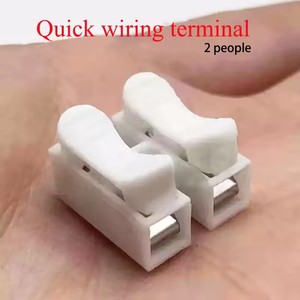 Terminales de conexión rápida, conectores de cable, hebillas de presión para instalar tiras de luces LED - Product Image 1
