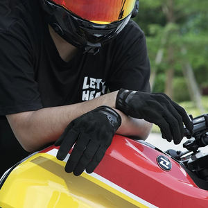 Guantes de Motocross Personalizados: Palma Táctil Flexible, Protección Reforzada para los Dedos y Forro Absorbente de Sudor - Product Image 2