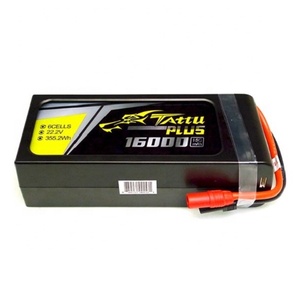 แบตเตอรี่ลิเธียมโพลิเมอร์ TATTU 22.2v 16000mah 6s รุ่น 15c สำหรับ DJI S800 EVO S1000 Gryphon Dynamics X8 - Product Image 4