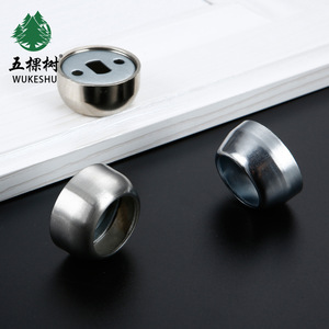 Wukeshu Ball Flange Seat 25mm Stainless Steel Wall Mount <b>Wardrobe</b> <b>Hardware</b> - Product Image 4