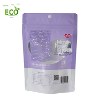 Pochette debout à fermeture éclair réutilisable de conception personnalisée écologique Emballage de collation de fruits secs de céréales mélangées Sac en mylar de 3.5g