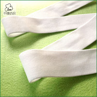 EW003 Fournisseur Fabricant Bande Élastique en Nylon Noir et Blanc de 4 cm pour Sous-vêtements
