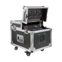 Máquina de Humo Profesional para Escenarios, 600W, Doble Generador de Niebla, Niebla Instantánea en 0s, Ventilador Ajustable, Control Remoto DMX