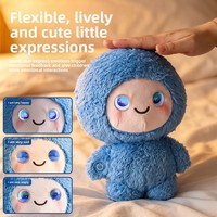 Jouet en peluche interactif vocal intelligent, poupée d'éveil éducative avec compagnie émotionnelle pour l'apprentissage, le chant et le récit d'histoires