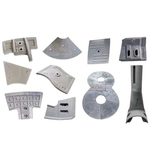 Cuchilla Mezcladora para Mezcladora de Concreto de Doble Eje BHS, Placa de Recambio para Planta Mezcladora de Cemento ZOOMLION - Product Image 1