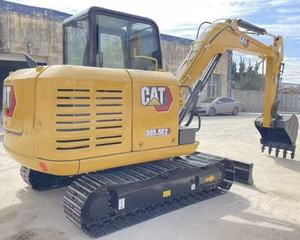 Used Cat 305.5E2 CR Mini Excavator Tier3 Stage IIIA Short Tail Swing <b>Small</b> Digger With Breaker Line For Guyana South America - Product Image 4