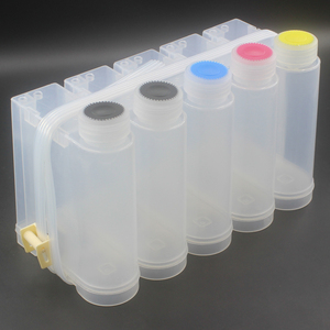 Réservoir CISS de grande capacité 500 ml, 5 couleurs, pour imprimantes Epson, <span class=keywords><strong>HP</strong></span>, Canon, DIY CISS - Product Image 2