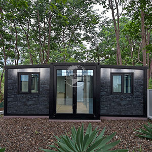 2025 새로운 20ft 컨테이너 하우스 배송 빌라 확장 2 3 침실 컨테이너 스틸 컨테이너 홈 조립식 주택 - Product Image 3