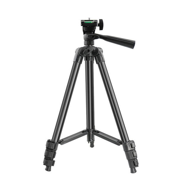 Camera Phone Tripod 3120A Tripod for Smartphone Mini Tripod with Carry Bag Phone Holder Lightweight Aluminum Stand for iphone