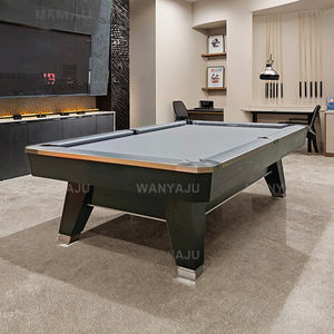 Mesa de Billar Americana de Madera Maciza Personalizada de Fábrica para Clubes, Mesa de Billar de 9 Pies para Competición, Mesa de Billar Diamond - Product Image 4