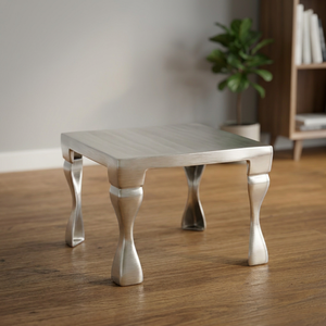 Tabouret bas en aluminium - Product Image 4