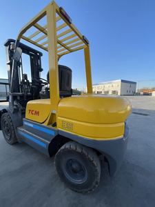 מכירה חמה של מלגזה דיזל משומשת מדגם FD35Z5 של <span class=keywords><strong>TCM</strong></span>, קיבולת 3500 ק\"ג, גובה הרמה 5000 מ\"מ, מנוע בעירה פנימית יעיל ונייד. - Product Image 5