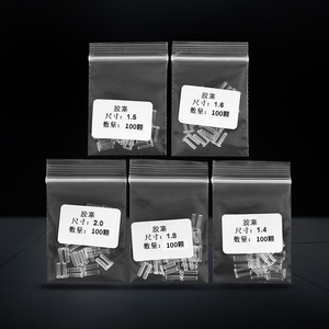 Vis et embouts pour lunettes sans monture, tailles 1.4, 1.5, 1.6, 1.8, 2.0, clips de monture en plastique légers TR90, pièces de lunettes, emballage Oppbag - Product Image 1