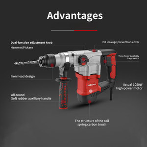 ค้อน QY-2806NM 1050W 28mm 220V แบบพกพาที่มีประสิทธิภาพสูงสองฟังก์ชั่น - Product Image 4