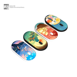 R8 OEM tùy chỉnh Anime sơn thiết kế 3D souris Sans Fil cho phụ kiện máy tính - Product Image 2