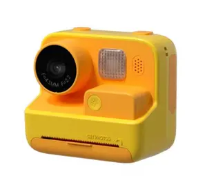 K27 Kids Camera Instant Print With Thermal Photo Mini 2.0 Inch 48 Pixels Selfie Video Photo Birthday Gift Souvenir Print Camera