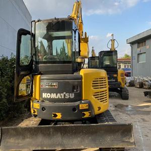 Mini pelle Komatsu PC55 d'occasion, 5,5 tonnes, 2023, 99% neuve, excavatrice sur chenilles Komatsu PC50 55 56 60 en vente chaude - Product Image 4