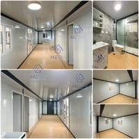 Casa Prefabricada Expandible de 20 y 40 Pies Fácil de Construir, Vivienda Portátil de Lujo de 1, 2, 3, 4 y 5 Dormitorios