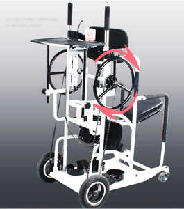 Equipo de ayuda para caminar para parálisis de ejercicio de pie y andador de conducción manual del proveedor médico para rehabilitación - Product Image 4