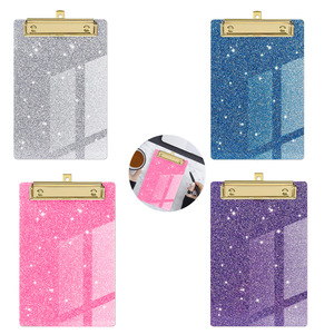 Glitter folders, <b>writing</b> boards, acrylic memo <b>pads</b>, menu <b>pads</b>, and receipt clipboards are available for wholesale. - Product Image 1