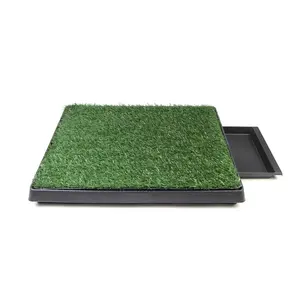 Haustier freundliche Rasen Hund Gras Pad mit Tablett
