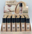 Base de Maquillaje Líquida Saniye Light 1.4 Matificante Para Piel Grasa Mujer - Product Image 3