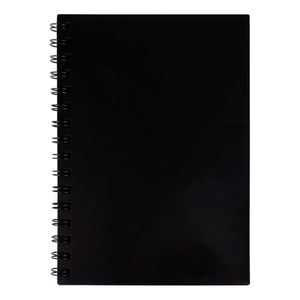 Biểu tượng tùy chỉnh in A5/A4 màu đen twin-dây máy tính xách tay Sketchbook Gel bút bao gồm cho Vẽ & journaling - Product Image 1