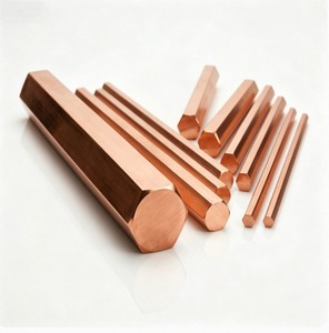 C18150 Hex <b>Bar</b> 1-1/4" x 144" Copper Alloy Hexagonal <b>Bar</b> High Strength Korean Precision Hex Rod for Industrial Connectors - Product Image 2
